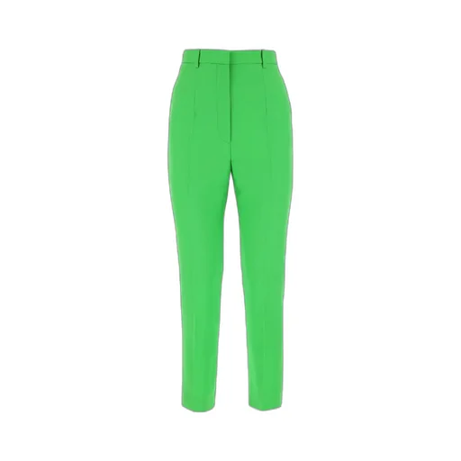 Straight Leg Pleated Pants