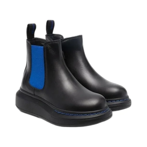 Thick-Soled Jacketed Boots