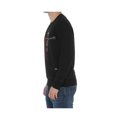 Hollow-Out Embroidered Sweater