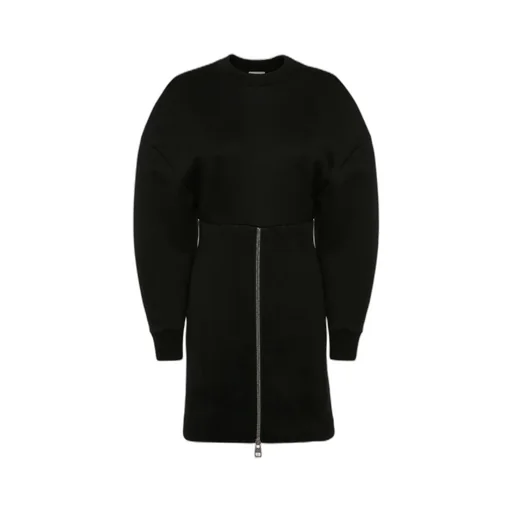Zipped Long Sleeved Dress