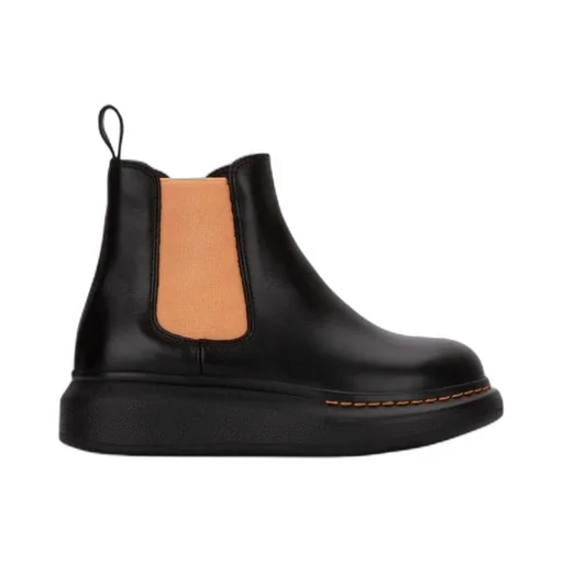 Kids Round Toe Ankle Boots