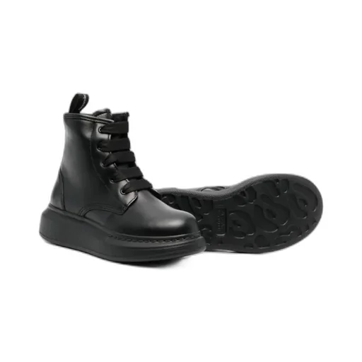 Lace-Up Ankle Boots