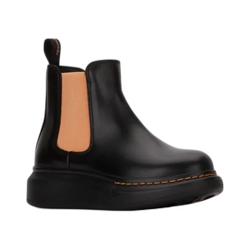 Kids Round Toe Ankle Boots