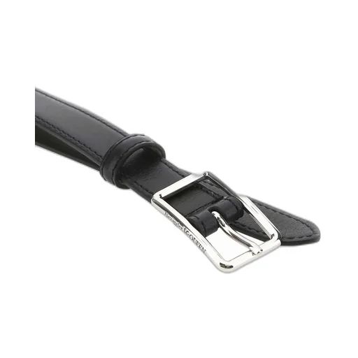 Logo Engraved Buckle Belt