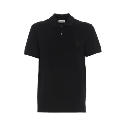 Polo Shirt With Skull Pattern