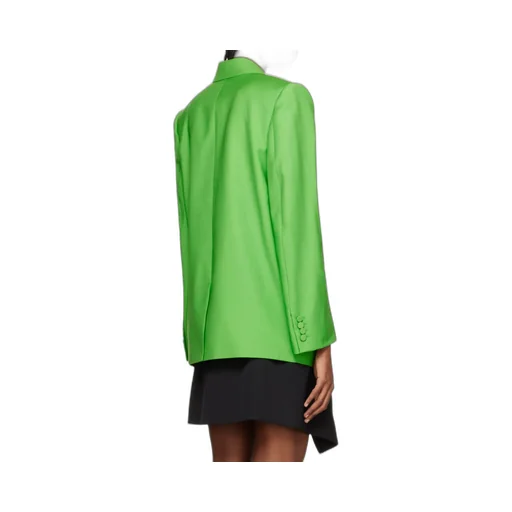 Double-Breasted Asymmetric Blazer