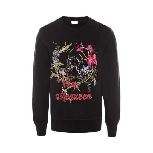 Flower Embroidered Sweater