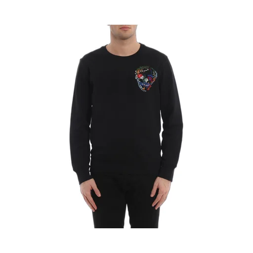 Round Collar Logo Sweater