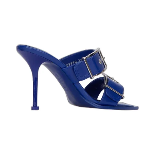 Buckle Detailed Heeled Sandals