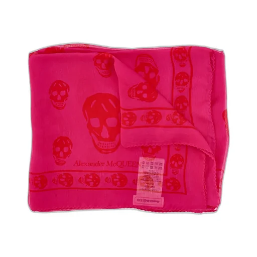 All-Over Skull Print Scarf