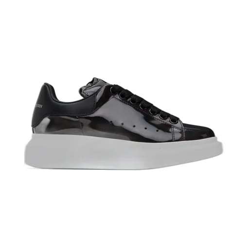 Patent-Leather Low-Top Sneakers