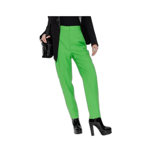 High Waist Straight Leg Trousers