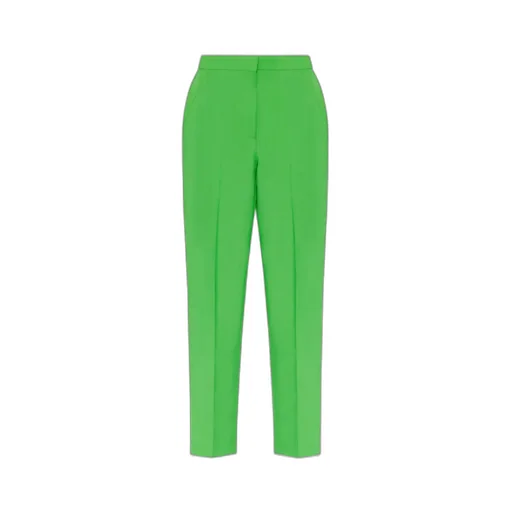 High Waist Straight Leg Trousers