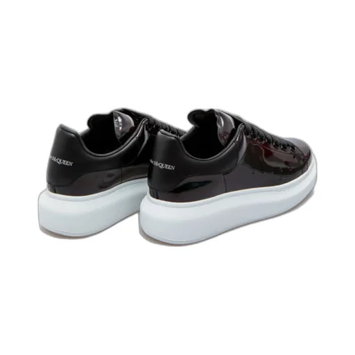 Patent-Leather Low-Top Sneakers