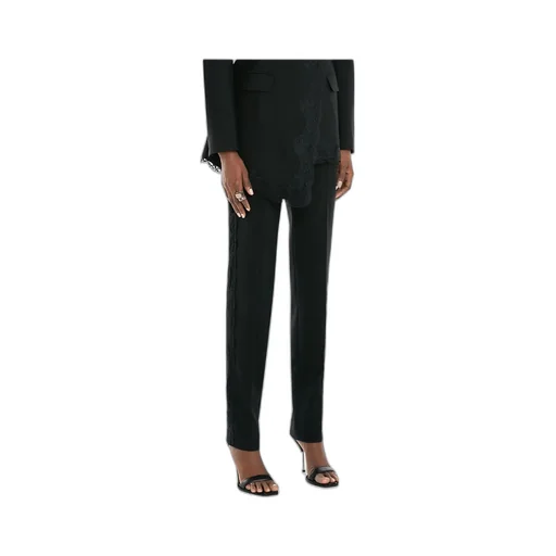 High-Waist Tailored Trousers