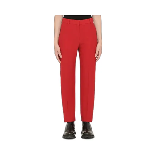 High-Waist Tailored Trousers
