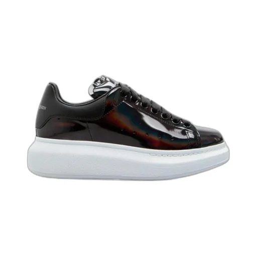 Patent-Leather Low-Top Sneakers