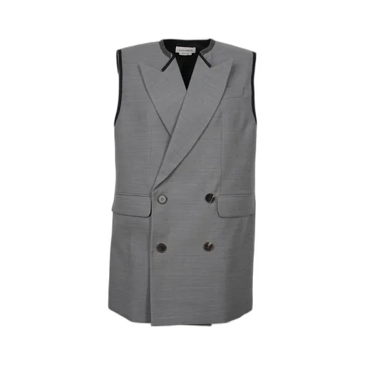 Peak Lapels Double-Breasted Vest