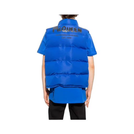Logo Printed Zipped Jacket