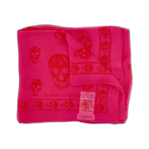 All-Over Skull Print Scarf
