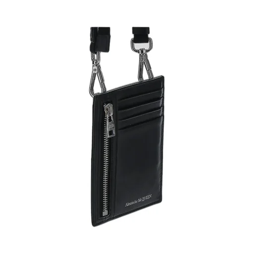 Logo-Embossed Neck-Strap Cardholder