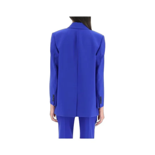 Asymmetric Double-Breasted Tailored Blazer