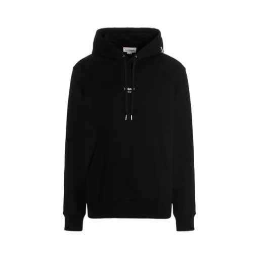Logo Printed Drawstring Hoodie