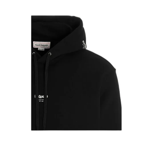 Logo Printed Drawstring Hoodie