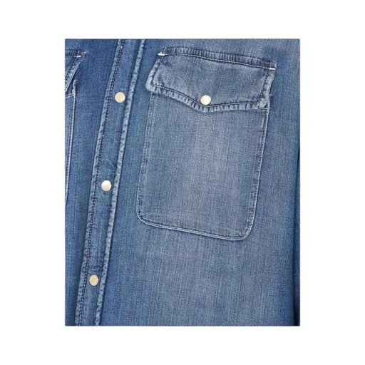 Long Sleeved Denim Shirt