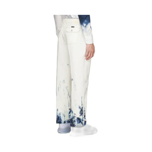 Blue Sky Print Jeans