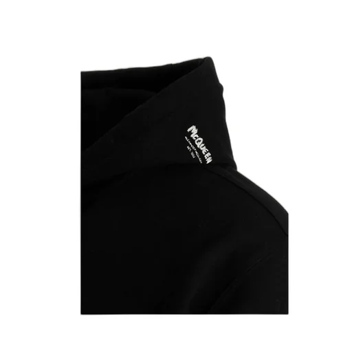 Logo Printed Drawstring Hoodie