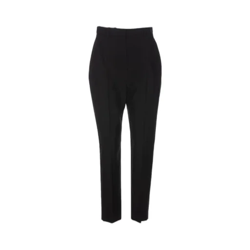 High-Waist Cropped Trousers