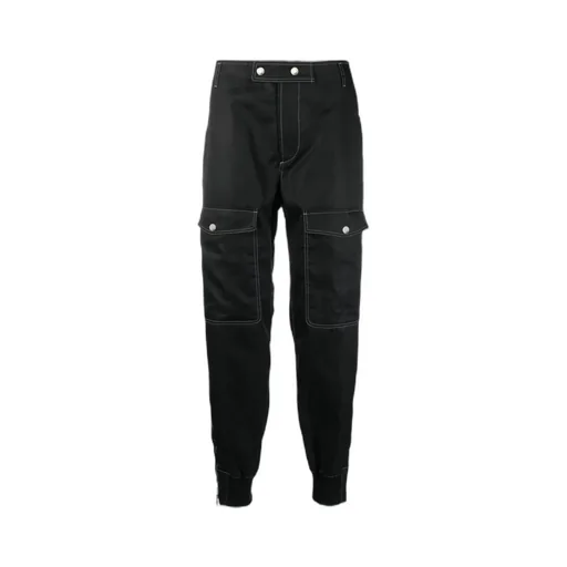 Tapered-Leg Cargo Trousers