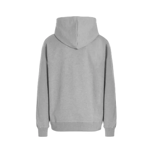 Logo Print Drawstring Hoodie