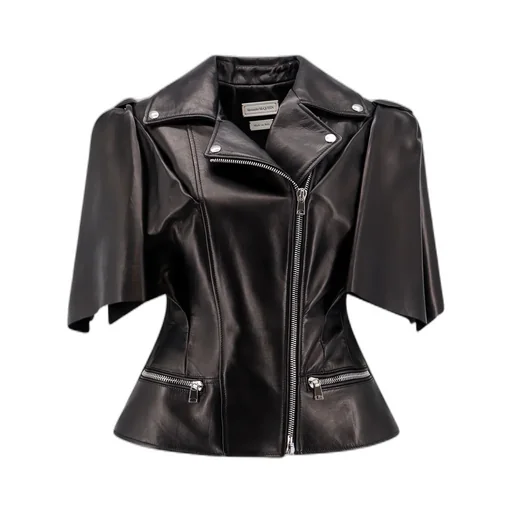 Short Sleeved Zipped Jacket