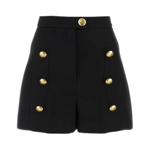 Button-Detailed Shorts