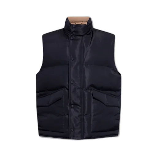 Logo Printed Zipped Jacket