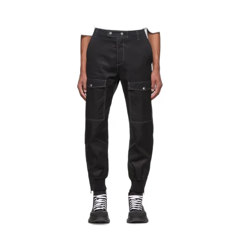 Tapered-Leg Cargo Trousers