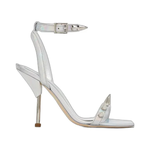 Studded Heeled Sandals