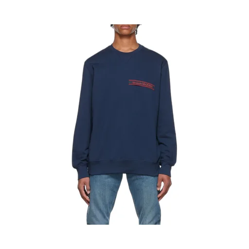 Logo-Patch Long-Sleeve Sweatshirt