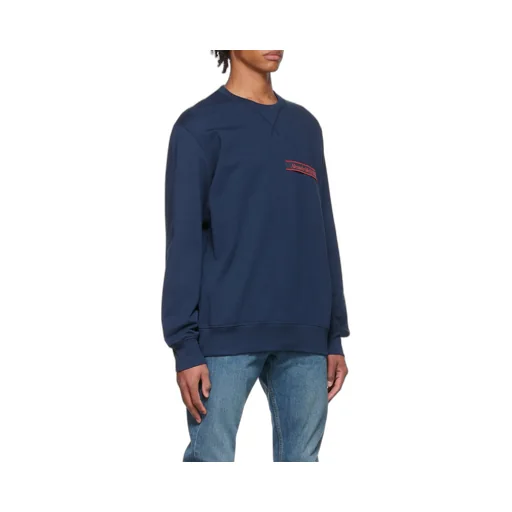 Logo-Patch Long-Sleeve Sweatshirt