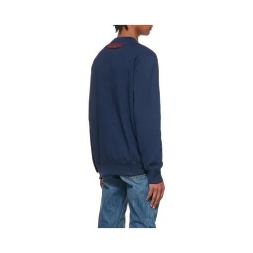 Logo-Patch Long-Sleeve Sweatshirt