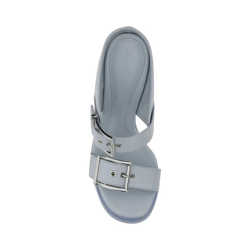 Double Buckled Platform Sandals