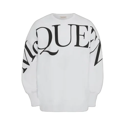 Logo-Print Long-Sleeve Sweatshirt