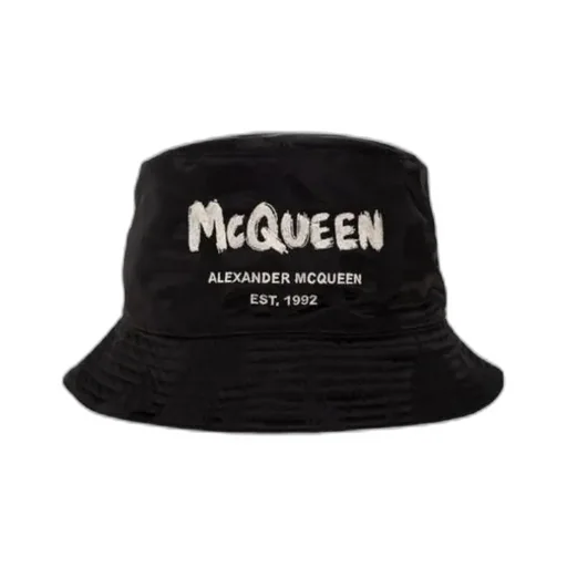 Graffiti Logo Printed Bucket Hat