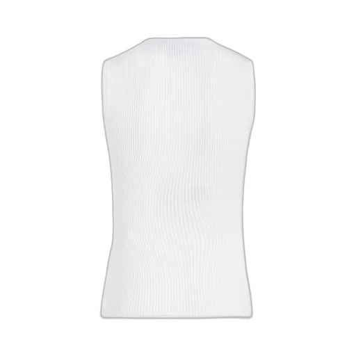 Crewneck Sleeveless Knitted Top