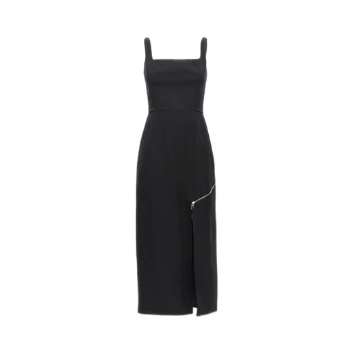 Zip-Detailed Dress