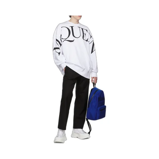 Logo-Print Long-Sleeve Sweatshirt