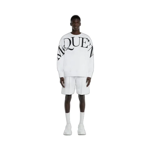 Logo-Print Long-Sleeve Sweatshirt