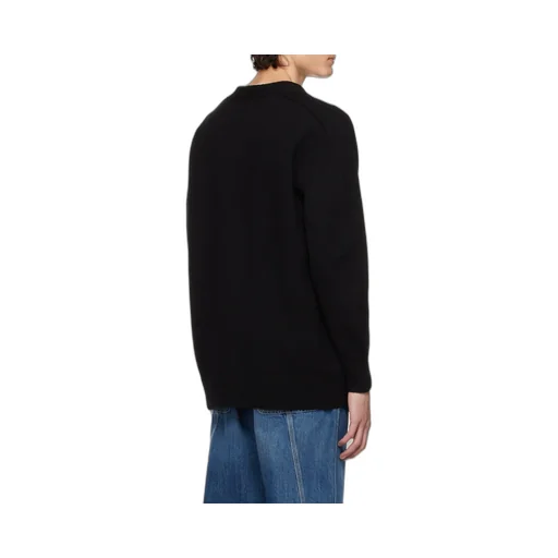 Cut-Out Knitted Cardigan